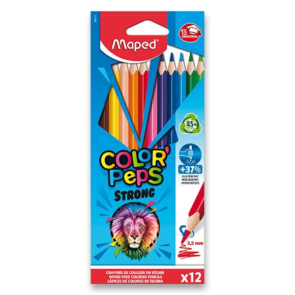 Maped 9862 Color'Peps Strong pastelky 12 ks