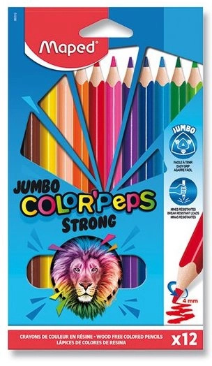 Maped 9863 Color'Peps Strong Jumbo pastelky 12 ks