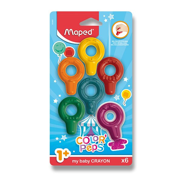Maped Voskovky Color'Peps Baby Crayons 6 ks