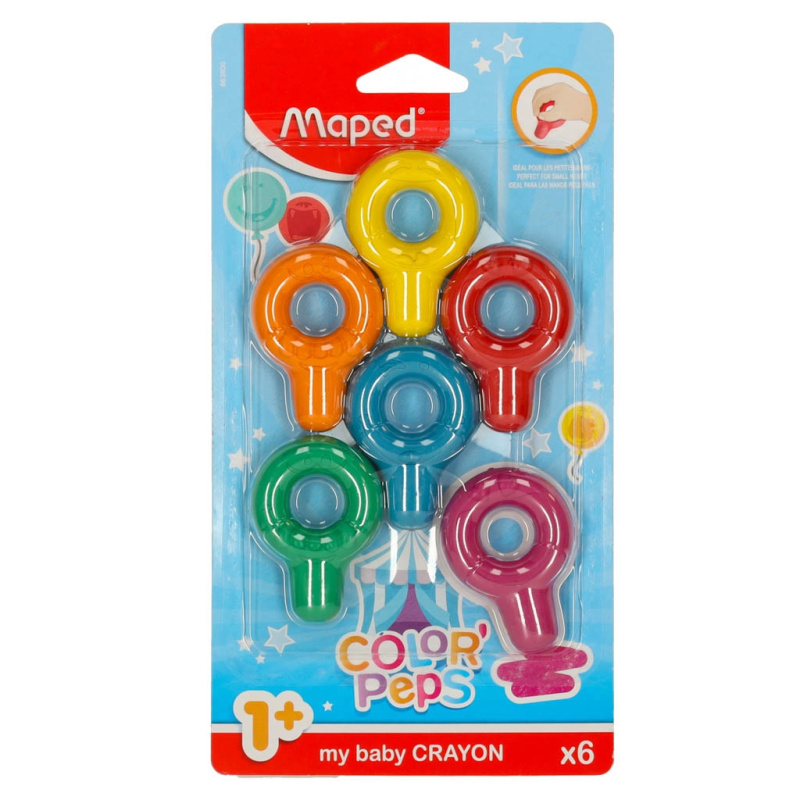 Maped Voskovky Color'Peps Baby Crayons 6 ks