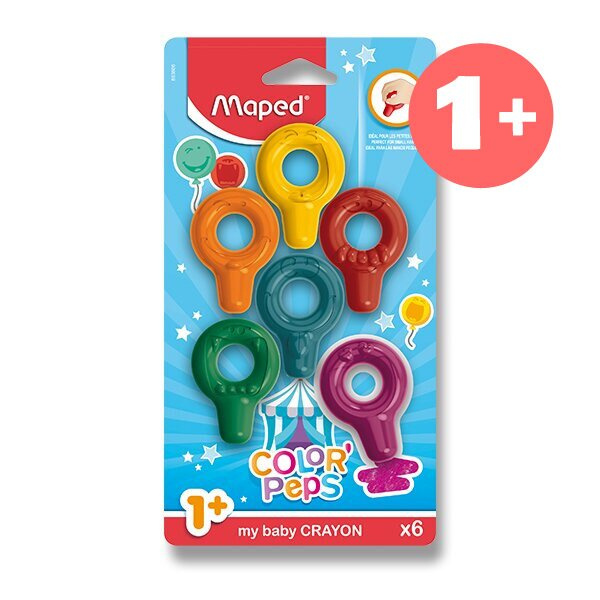 Maped Voskovky Color'Peps Baby Crayons 6 ks