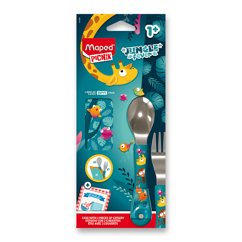 Příbor Maped Miniz Jungle Fever 2 ks Maped