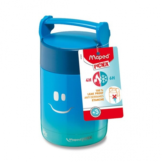 Svačinový termobox Maped Concept Kids modrý, 0,35 l Maped