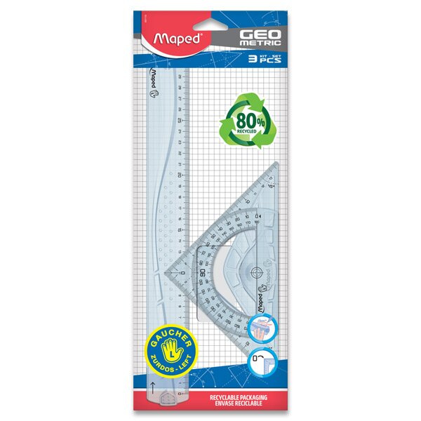 Sada Maped Geometric Maxi 3dílná sada, pro leváky