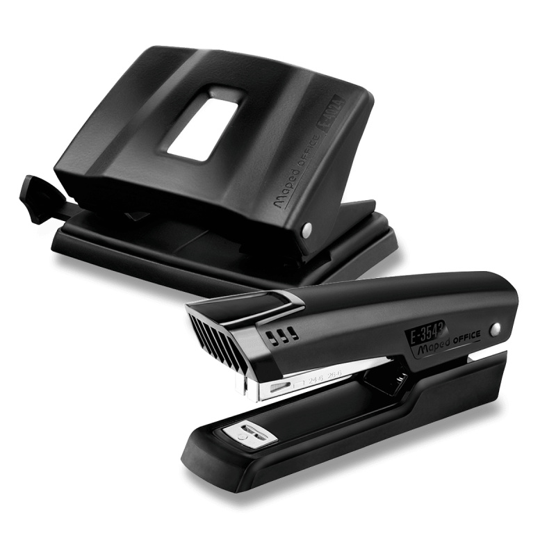 Kancelářská sada Maped Essentials Set sešívačka + děrovačka