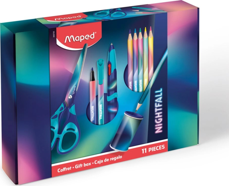 Maped Box Nightfall souprava 11 ks