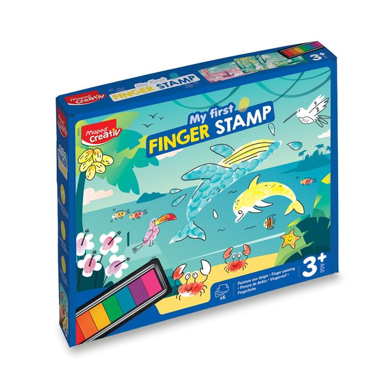 Maped Creativ Early Age My First Finger Stamp - kreativní sada