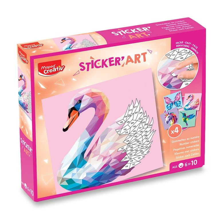 Maped Creativ Sticker´Art - kreativní sada - Elegant Creatures