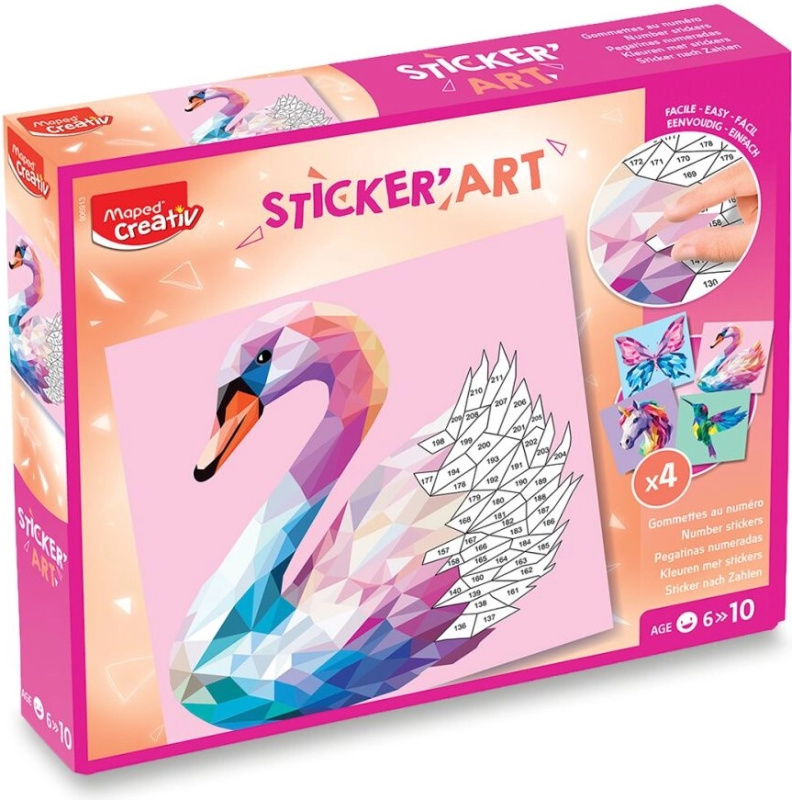 Maped Creativ Sticker´Art - kreativní sada - Elegant Creatures