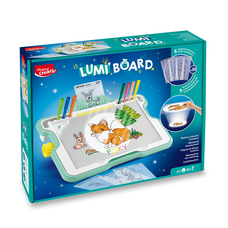 Lumi Board tabule s podsvícením Maped