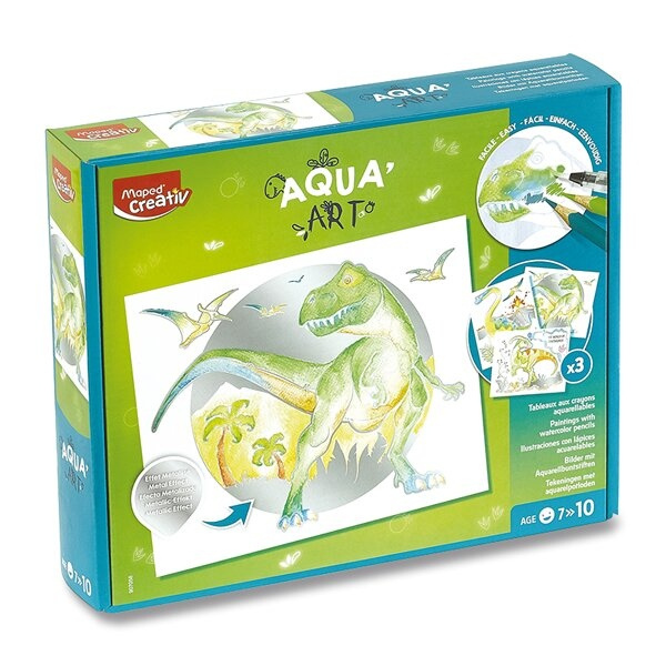 Sada Maped Creativ Aqua´Art Dinosaurus Maped