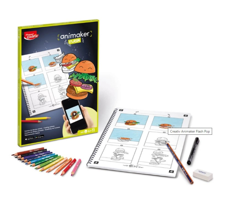 Maped Sada Creativ Animaker Flash Pop