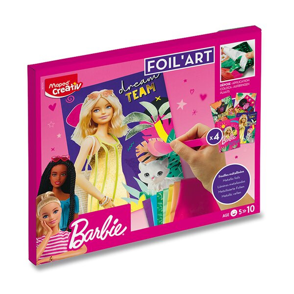 Sada Maped Creativ Barbie Foil´Art Maped