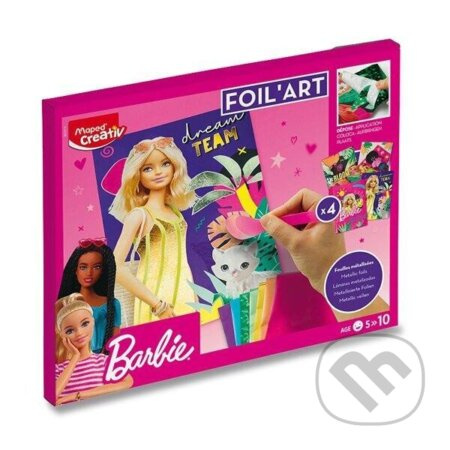 Sada Maped Creativ Barbie Foil´Art Maped