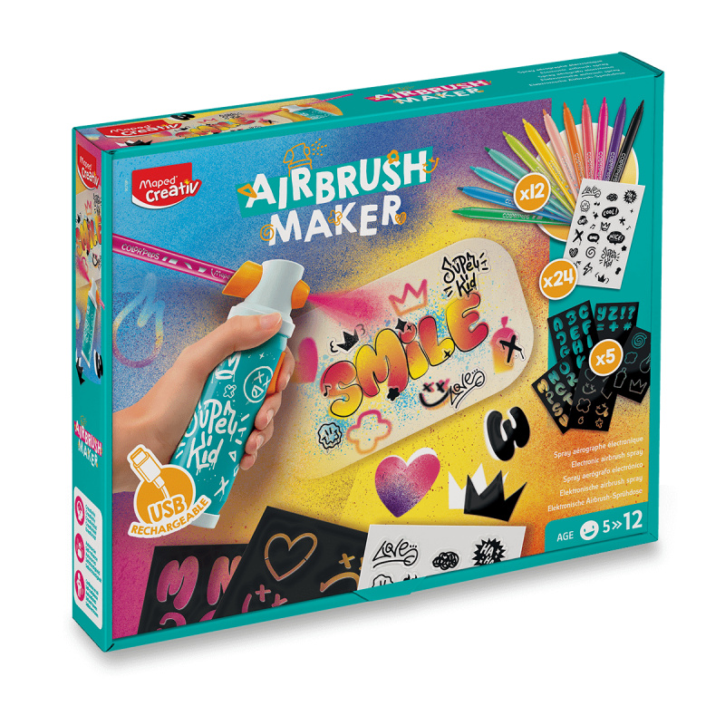Sada Maped Creativ Airbrush Maker