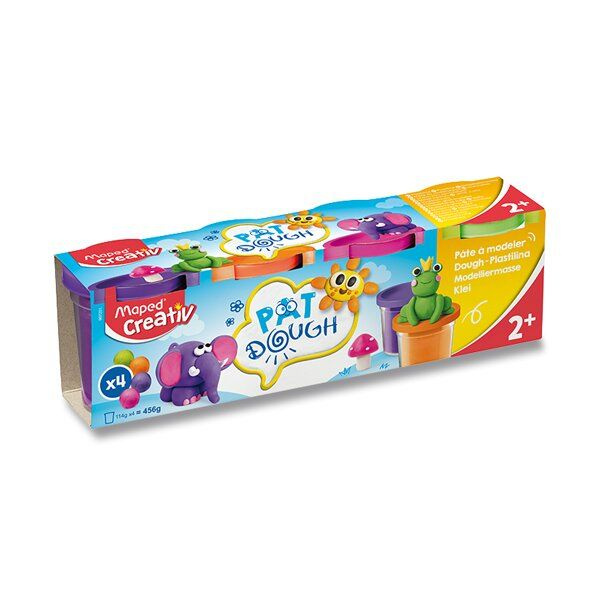 Maped Modelovací hmota Creativ doplňkové barvy, 4 x 114 g