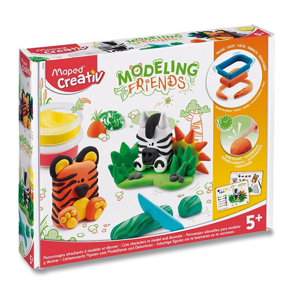 Sada Maped Creativ Modeling Friends Wild Maped