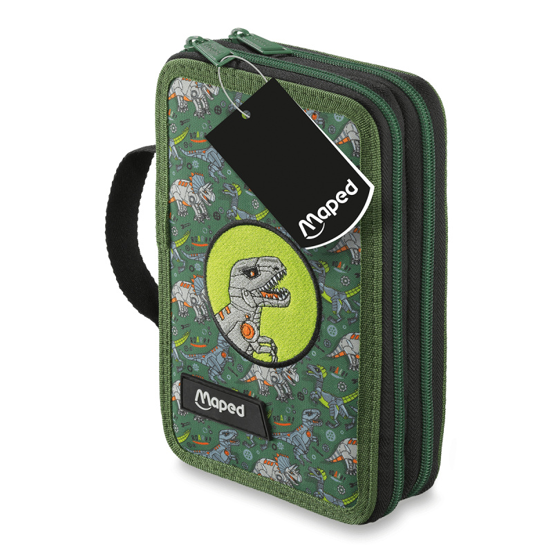 Penál Maped Dino - dvoupatrový, plný Maped