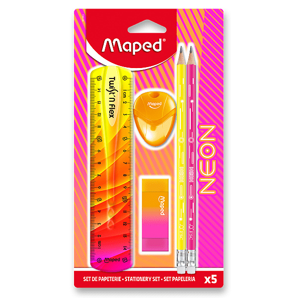 Souprava školních potřeb Neon