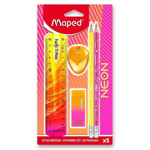 Souprava školních potřeb Neon