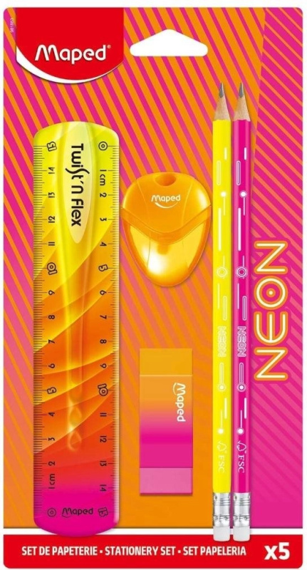 Souprava školních potřeb Neon