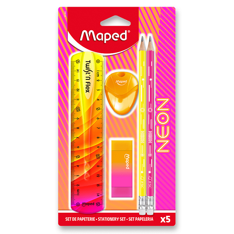 Souprava školních potřeb Neon