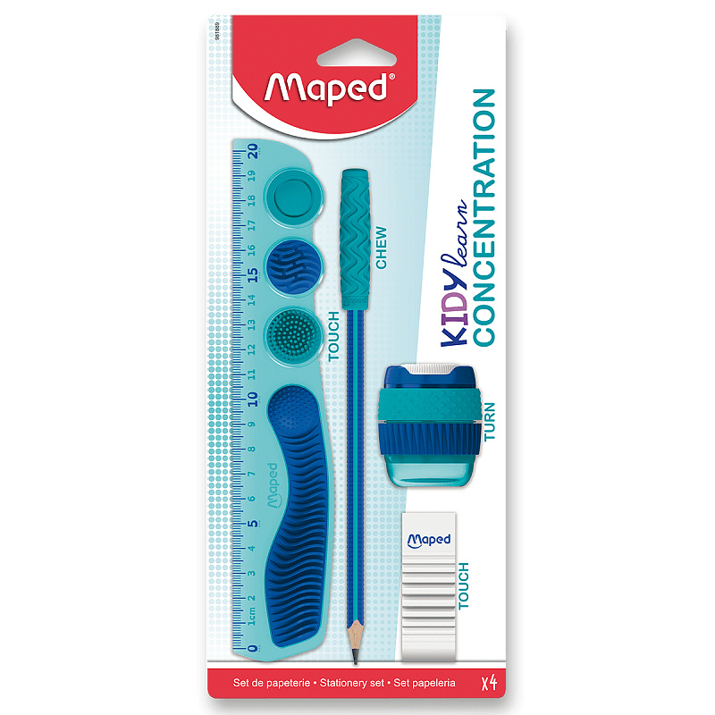 Souprava Maped Kidy Learn Concentration 4 ks, blistr Maped