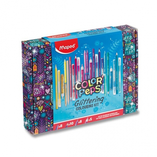 MAPED Výtvarný kufřík Creativ Glitter
