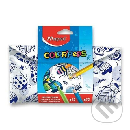 Pouzdro na psací potřeby Color’Peps Pencil Case 24 ks Maped