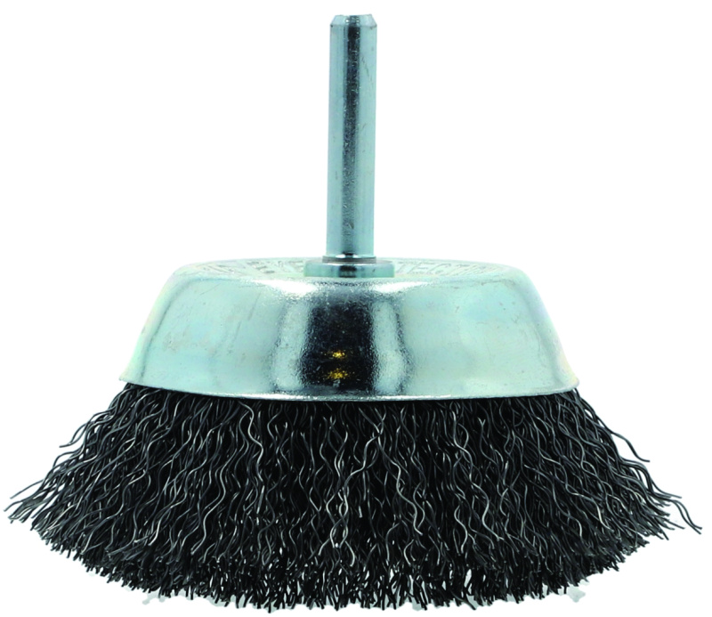 Kartáč drátěný hrncový Flexovit 75×6 mm hrubý
