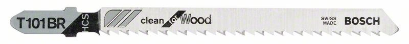 Plátek pilový Bosch T 101 BR Clean for Wood 5 ks