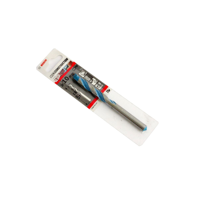 Vrták univerz. Bosch CYL-9 Multi Construction 10×80×120 mm