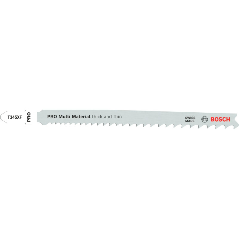Plátky do přímočaré pily Bosch T 345 XF 3ks 2.608.634.993