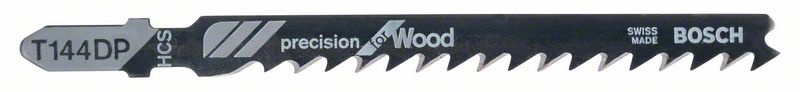 Plátek pilový Bosch T 144 DP Precision for Wood 3 ks
