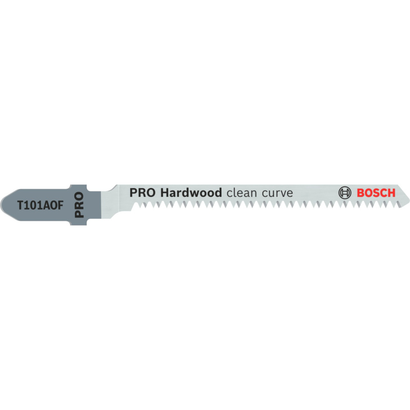 Bosch Pilový plátek PRO Hardwood Clean Curve T101AOF do přímočaré pily 83mm, 3ks