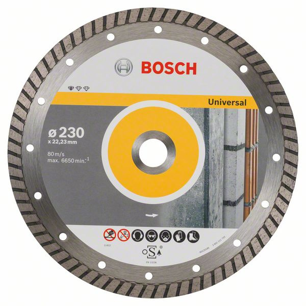 Kotouč DIA Bosch Standard for Uni. Turbo 230×22,23×2,5×10 mm