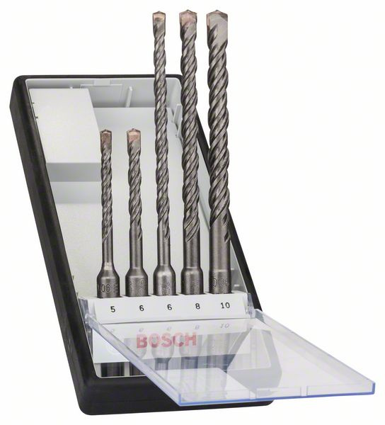 Sada vrtáků do betonu Bosch SDS plus-5 5–10 mm 5 ks