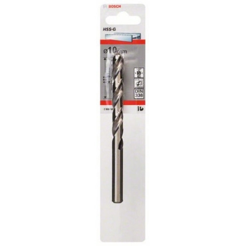 Bosch Vrták do kovu Pro HSS-G DIN 338 10 mm x 87 mm x 133 mm