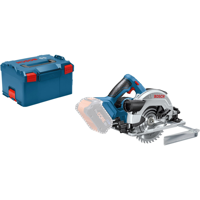 Pila kotoučová AKU Bosch GKS 18 V-57 G L-BOXX (bez AKU)