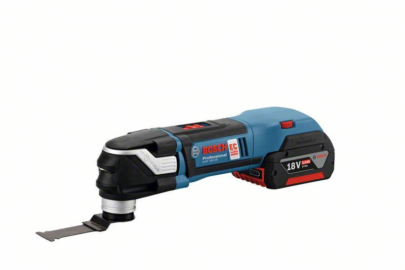 Aku multifunkční nářadí Bosch GOP 18 V-28 Professional, 2x2,0 Ah, LB, AC - 06018B6000