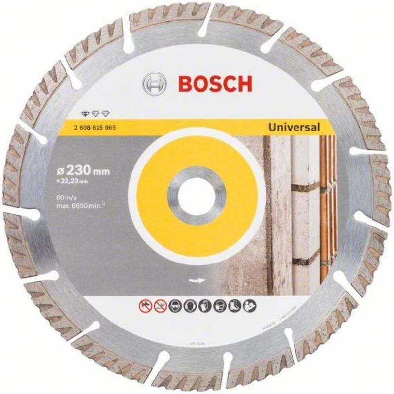 Kotouč DIA Bosch Standard for Uni. 230×22,23×2,6×10 mm