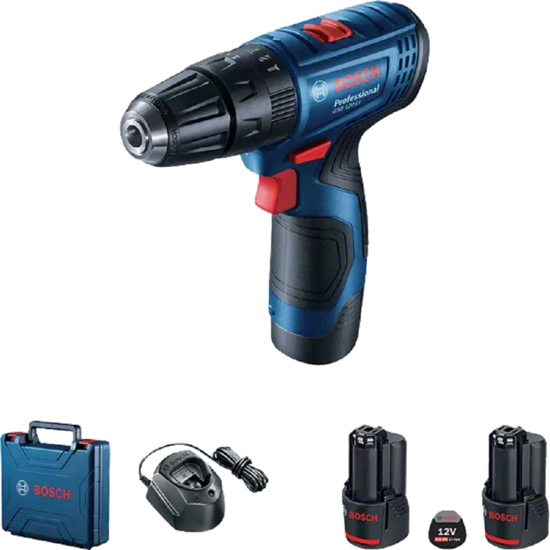 Bosch Professional Aku kombinovaný šroubovák GSB 120-Li Set