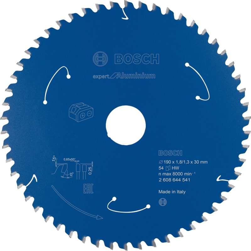 Kotouč Bosch Expert for Aluminium AKU 190×30×1,3 mm 54 z.