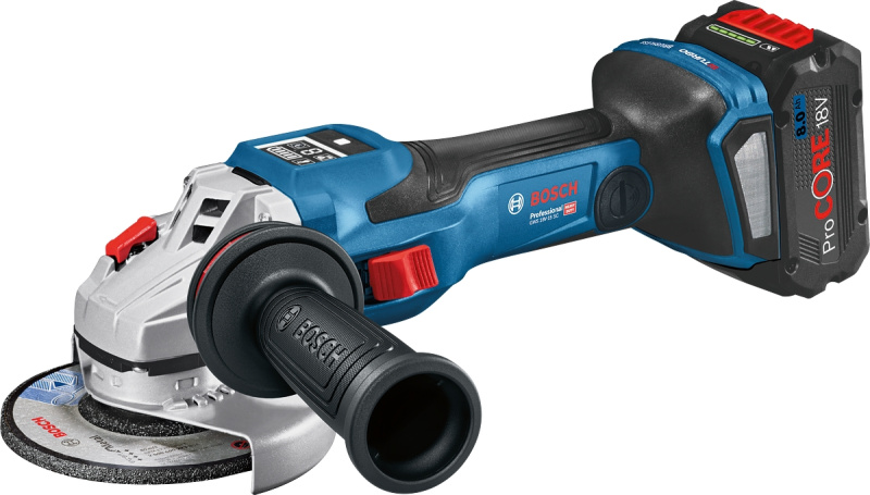 Bruska úhlová AKU Bosch GWS 18V-15 SC L-BOXX (bez AKU)