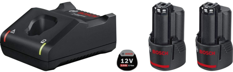 Sada startovací AKU Bosch 12 V 2× 3 Ah