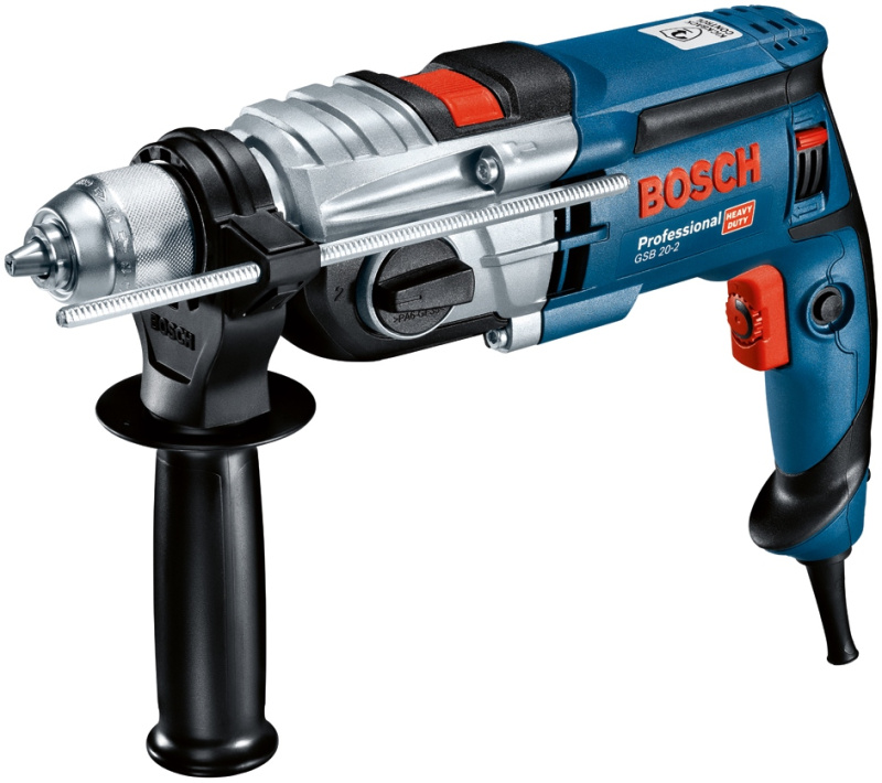 Vrtačka s příklepem Bosch GSB 20-2 RE L-CASE