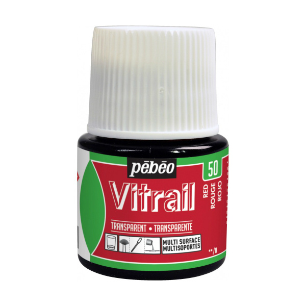 Vitrail (45ml) - 50 červená