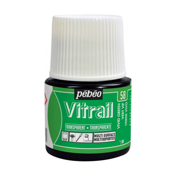 Vitrail (45ml) - 58 sytě zelená