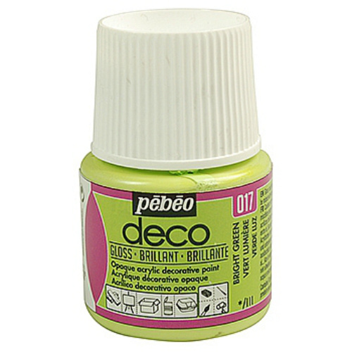 Akrylová barva Déco 45ml lesklá - zelená jasná