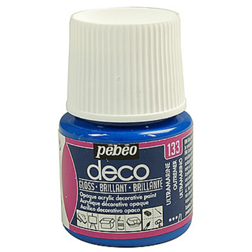 Akrylová barva Déco 45ml lesklá - ultramarín